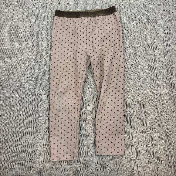 Mayoral Other - Mayoral Polka Dot Kids Girls Brown Leggings 4